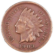 Indian Head Penny Small Cents For Sale