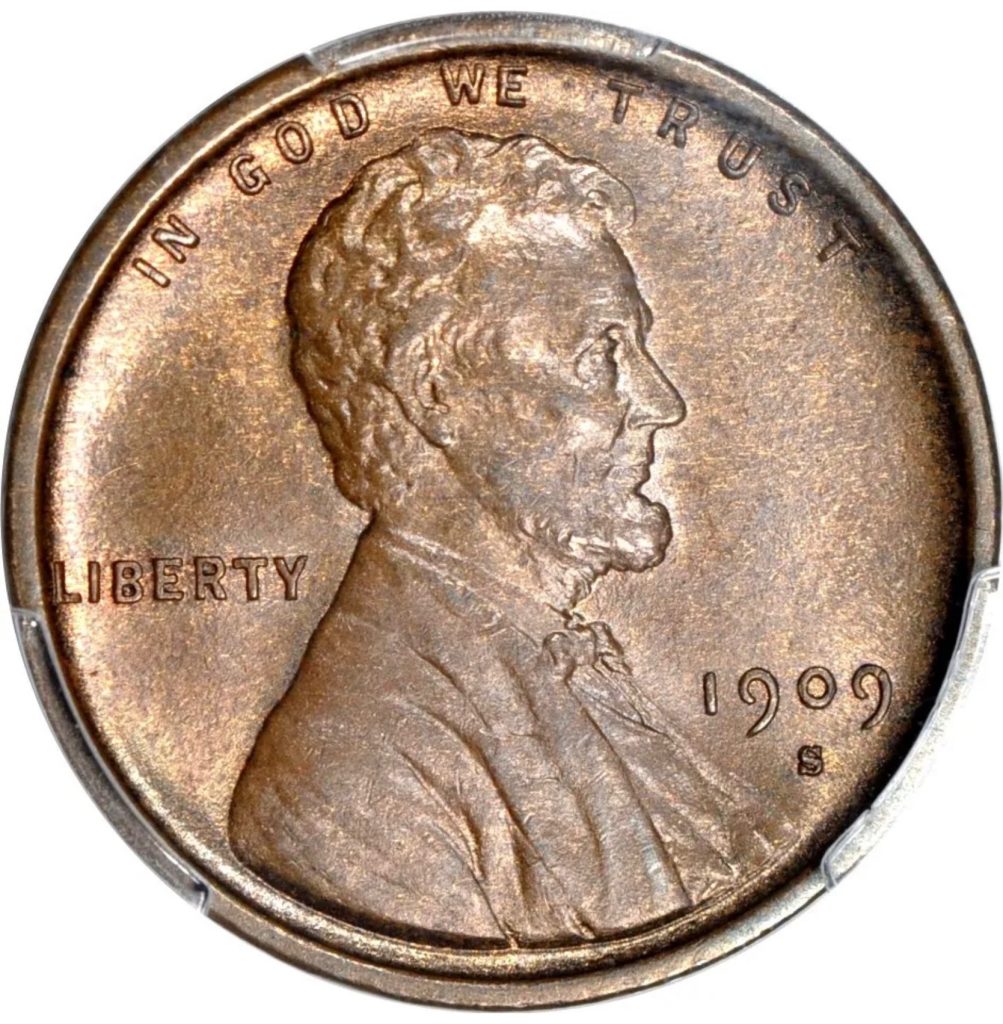 1909 vdb wheat penny